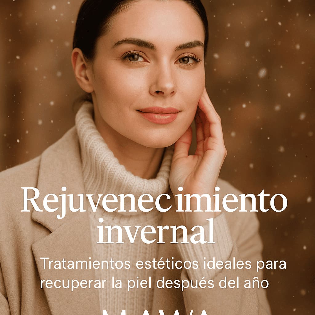 clinica mawa rejuvenecimiento invernal tratamientos esteticos para recuperar la piel mujer rostro luminoso