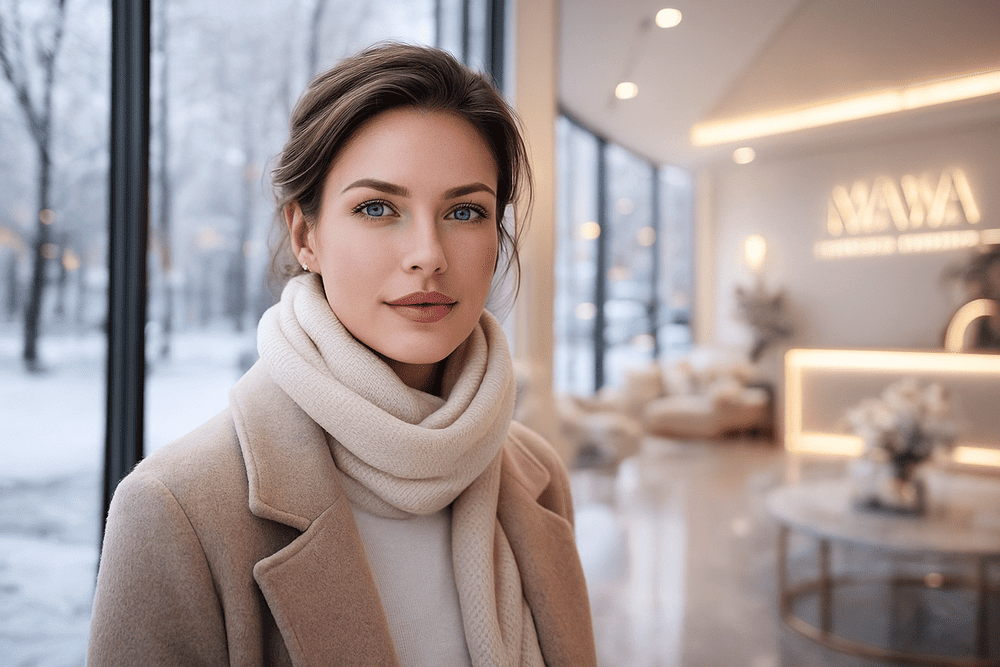 clinica mawa resultados naturales en estetica facial con piel radiante y cuidada en majadahonda