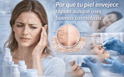 Por qué tu piel envejece más rápido aunque uses buenos cosméticos